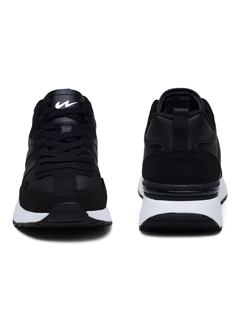 HINGE Black Men's Sneakers